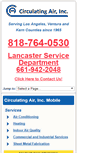 Mobile Screenshot of circulatingair.com